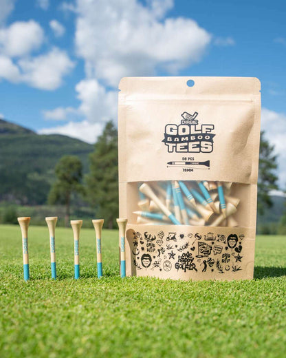 BAMBOO TEES | 70mm | 50pcs |