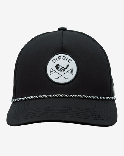 Cross Flags Rope Cap | black |