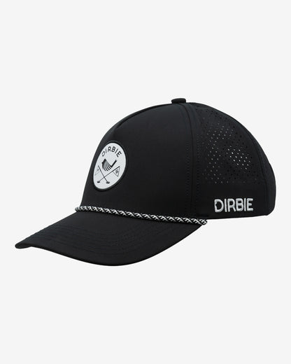 Cross Flags Rope Cap | black |