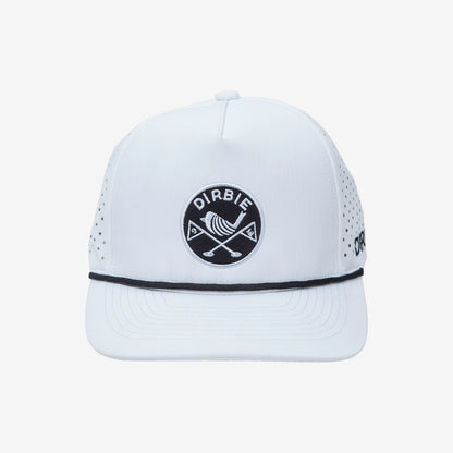Cross Flags Rope Cap | white |